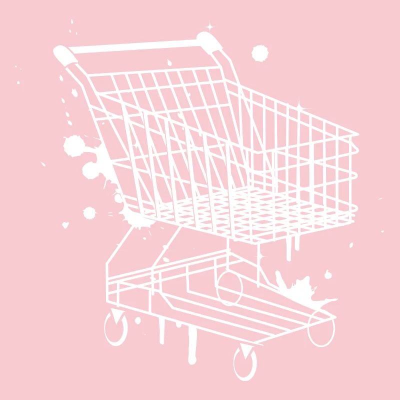 Panier d'achat graffiti