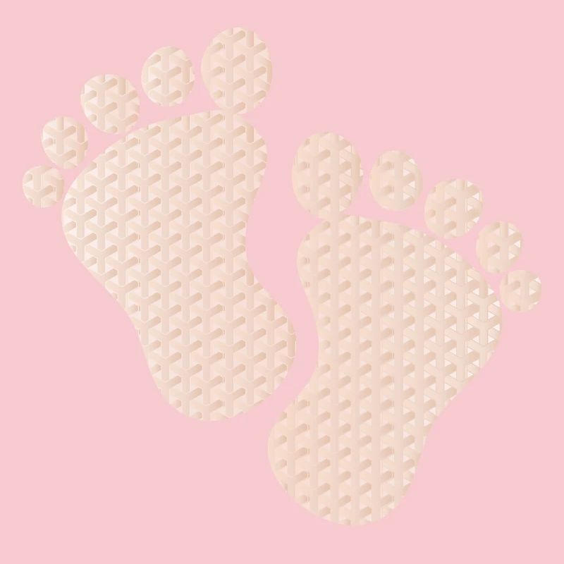 empreintes de bébé mignon