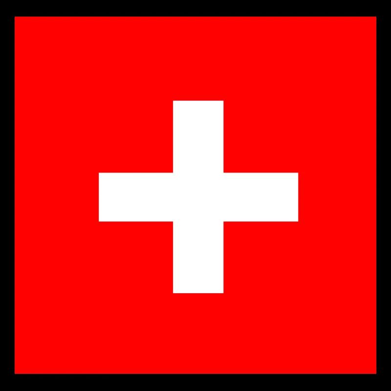 Cadeau du drapeau suisse suisse
