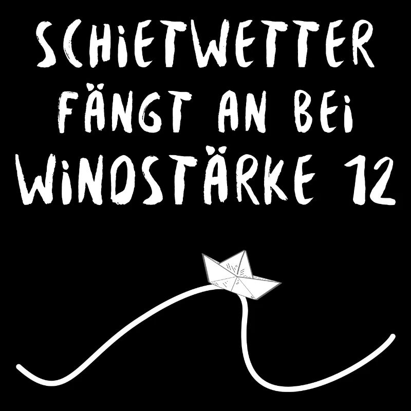 Schietwetter Welle Boot