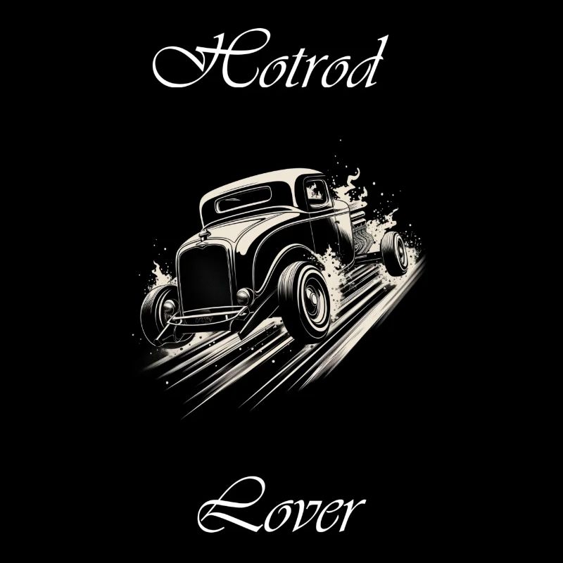 Hotrod Lover 2 blanc