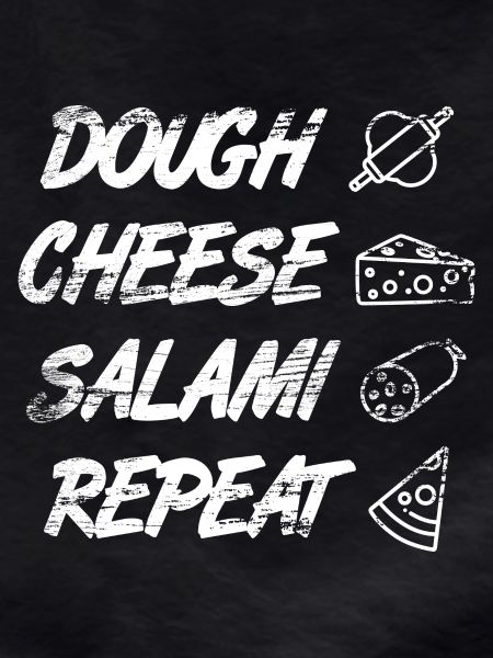 Dough Cheese Salami Repeat