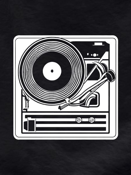Retro Design Turntable
