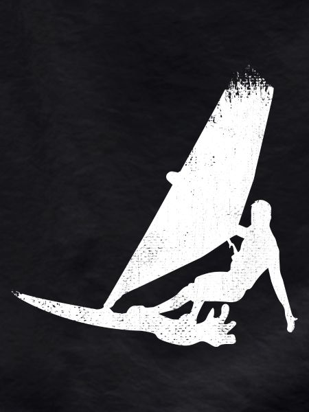 Funny Windsurfer Sketch