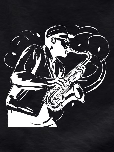Saxophonist Sketch