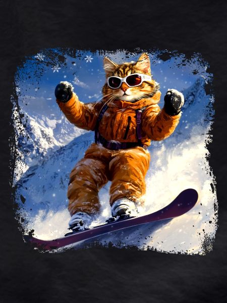 Cat Snowboard