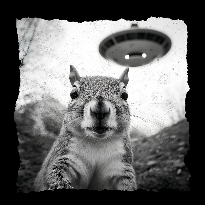 Alien Squirrel Encounter – Science-fiction amusante