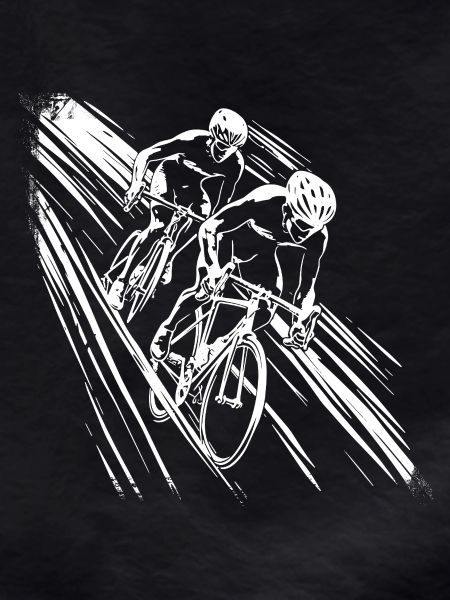 Cyclists Graphic