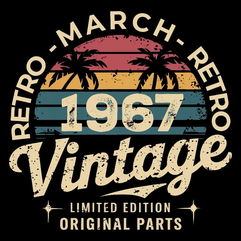 Anniversaire Mars 1967 Édition Limitée Retro March