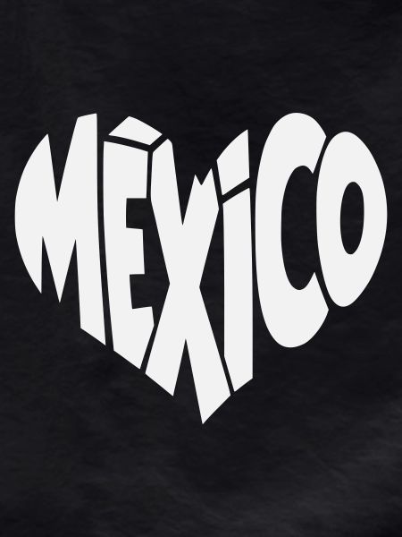 Mexico Lettering Heart