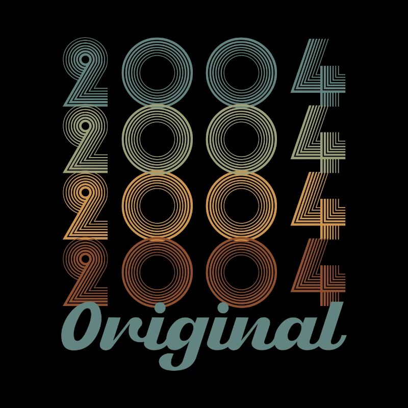 Original 2004 Vintage Retro Anniversary Gift