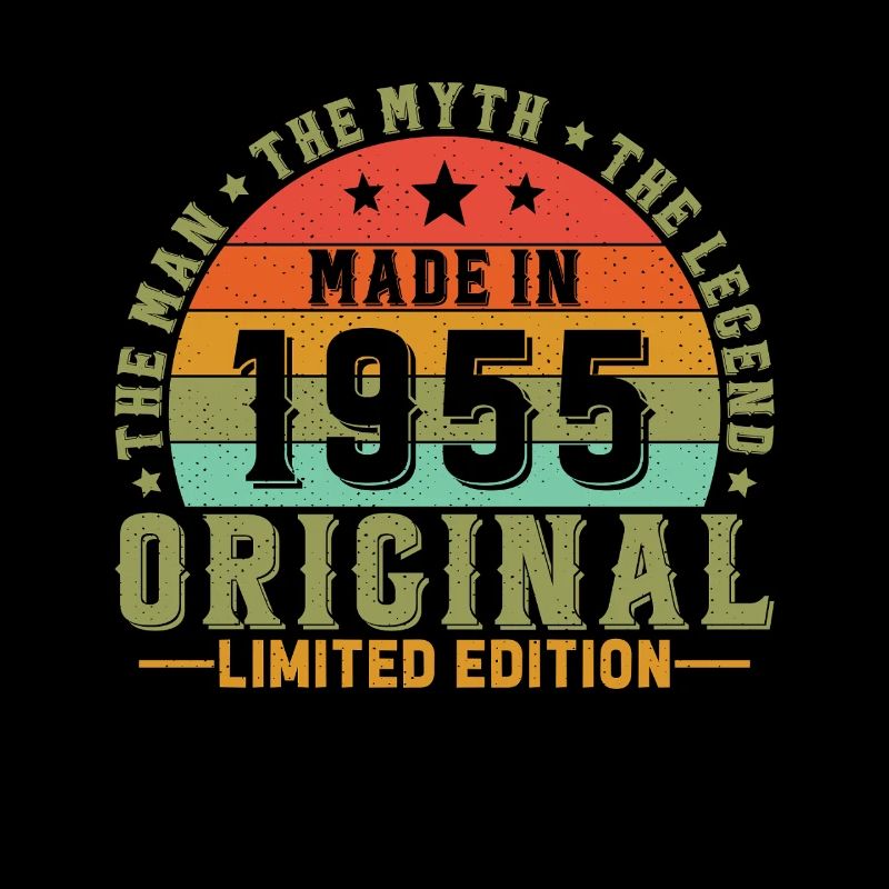 Vintage 1955 Retro Jubiläumsgeschenk
