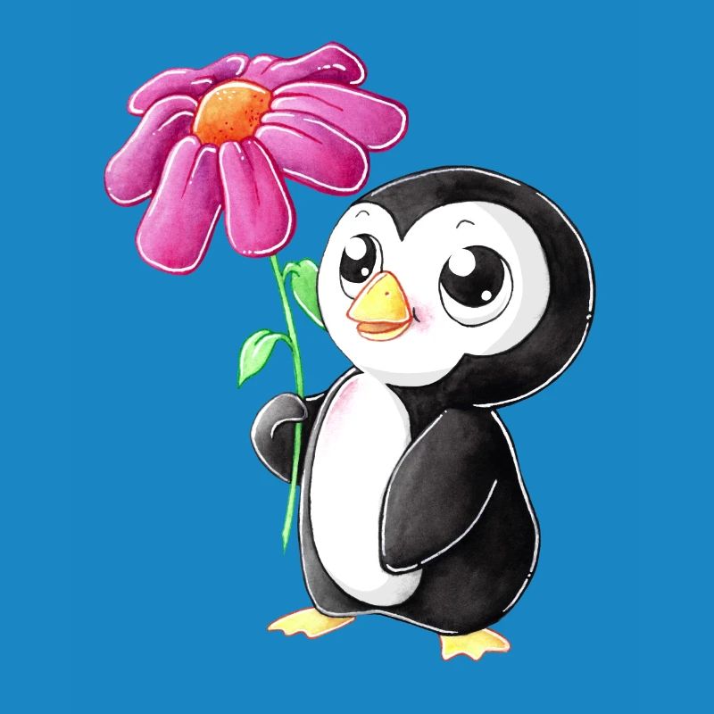Putziger Comic Pinguin