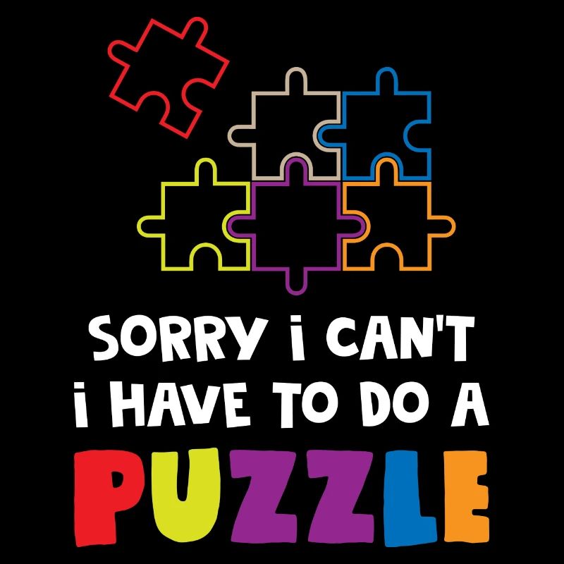 Amateur de puzzles drôle