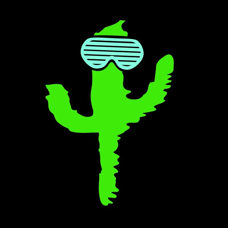 DJ Cactus Desert Plant Cacti Spines Party Fun