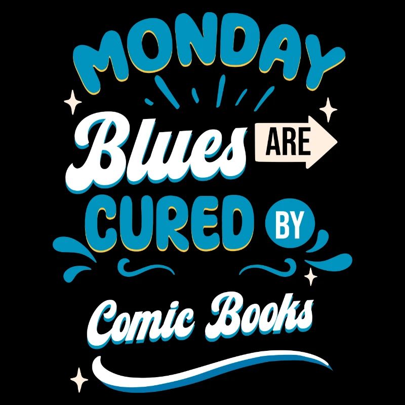 Montagsblues werden durch Comics geheilt