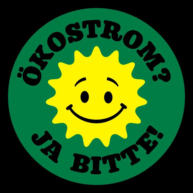 ökostrom ja bitte, atomkraft nein danke, bio öko