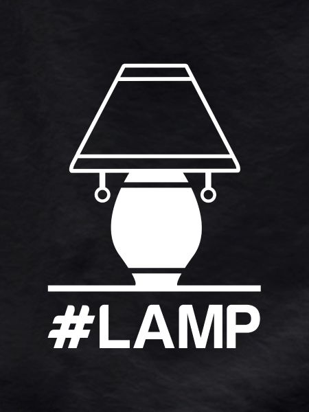 Lamp bulb lampshade lamp