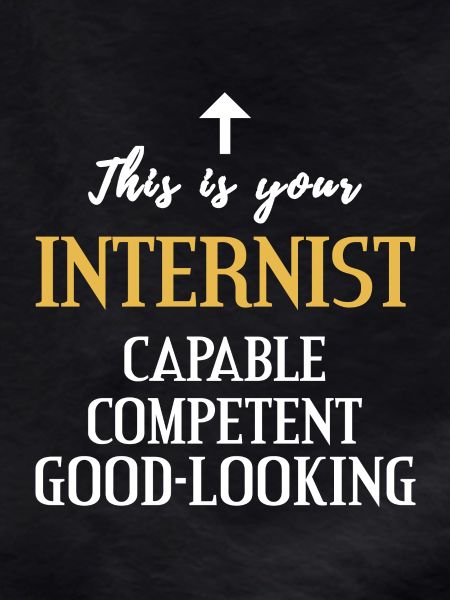 Physician internist competent handsome gift