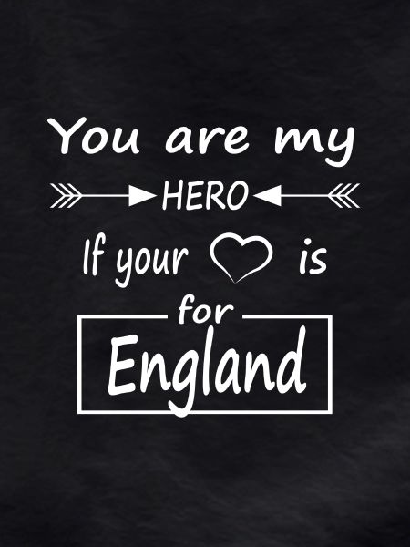 Hero England Love Message