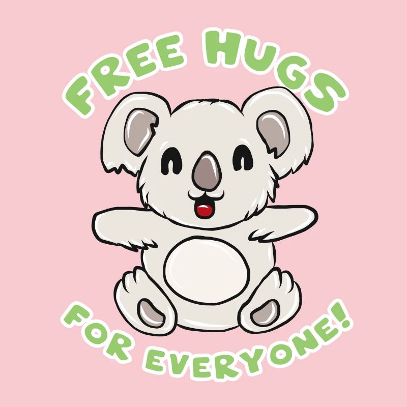 Koala hug