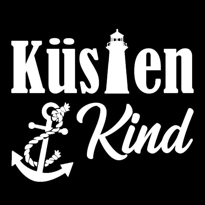 Küstenkind Anker Leuchtturm Meer Maritim Geschenk