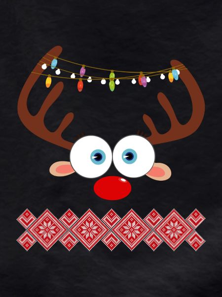 Reindeer Christmas Ugly