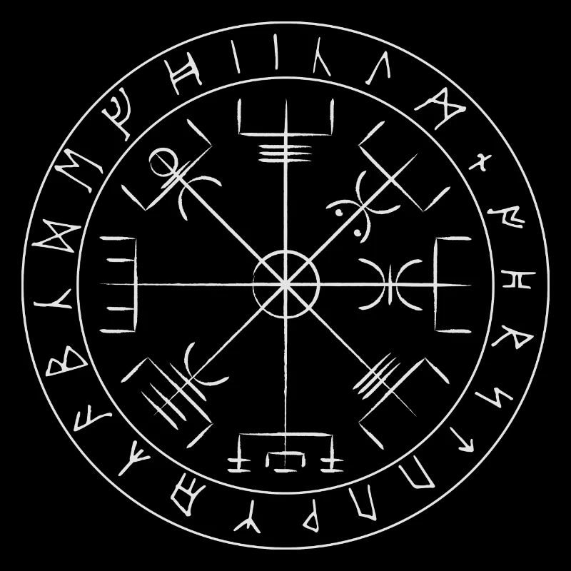 Vegvisir Viking Symbol
