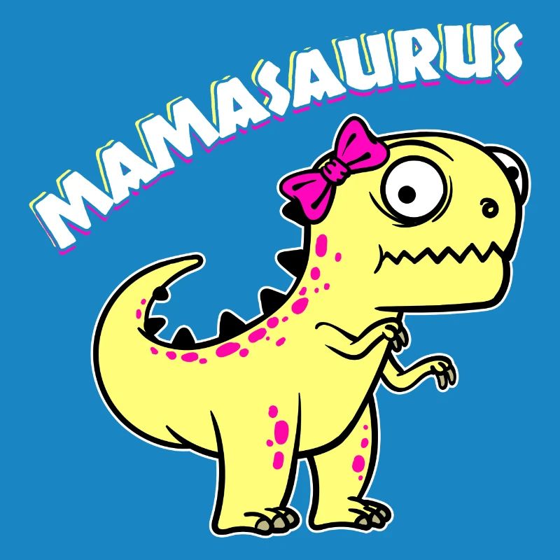 Mutter Supermama Beste Mutter Dinosaurier Lustig