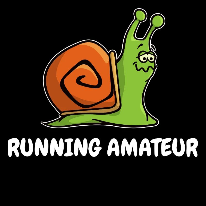 Snail's pace Running Jogging Racing Sports Funny