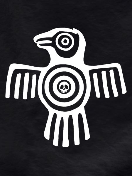 White inca bird