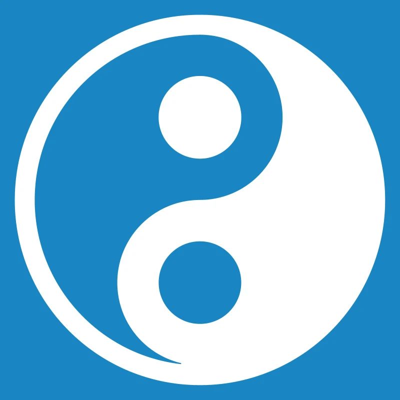 Yin Yang Vector Perfect Harmonic Personalize