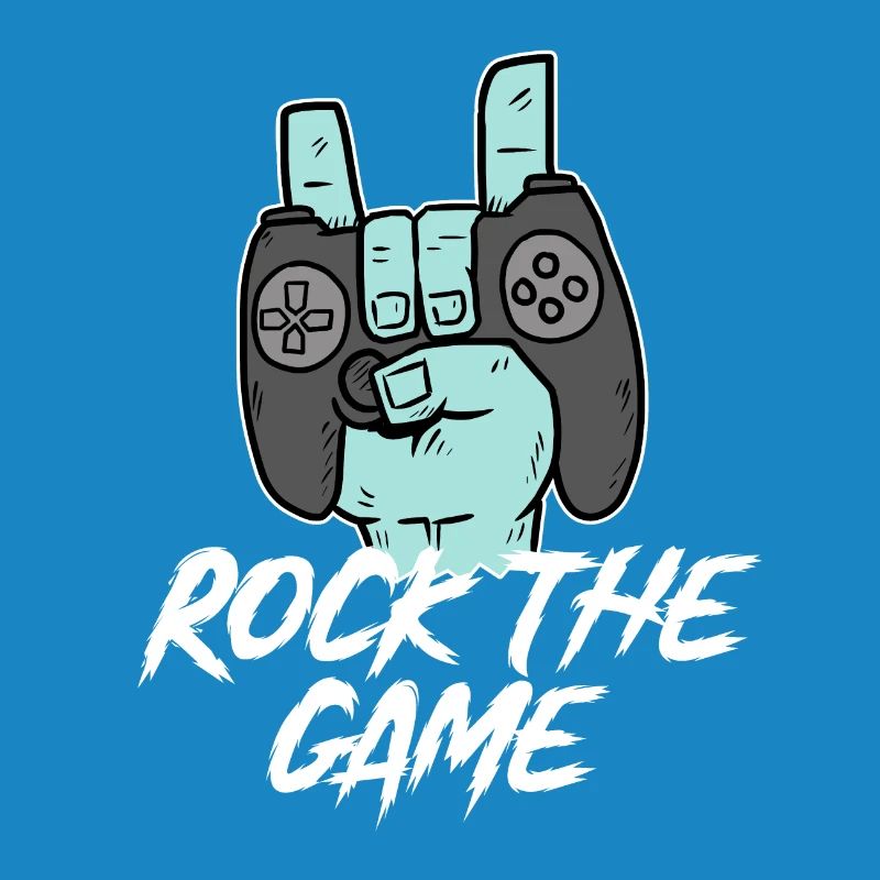 Gamer Spruch Zocker Controller Game