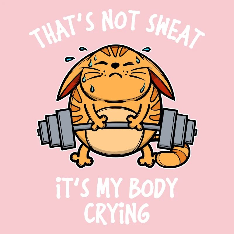 Fitness Training Workout Statement Langhantel
