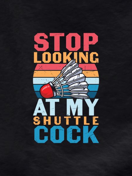 Badminton Joke Shuttlecock