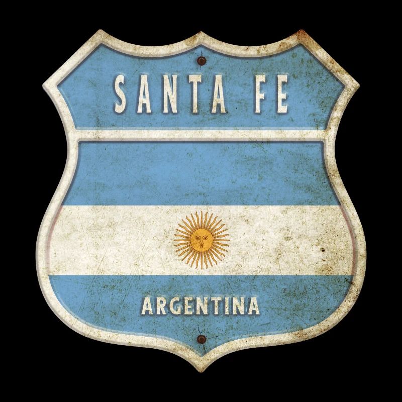 Santa Fe Argentine Armoiries Drapeaux Design