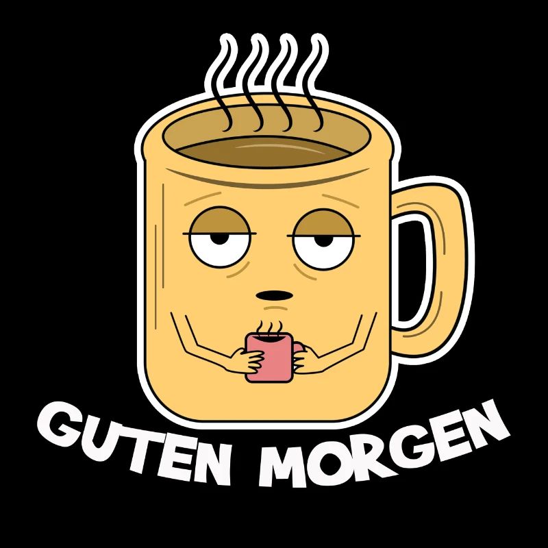 Frühstück Kaffeeliebhaber Kaffee Trinken Koffein