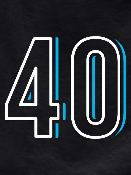 Nummer 40 - Vierzig