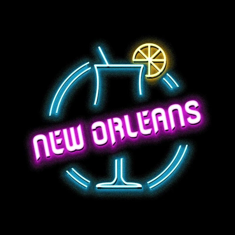New Orleans cocktail summer design