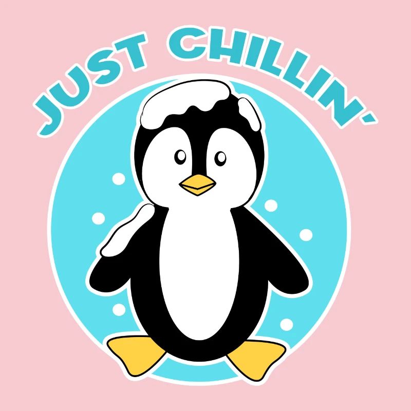 Déclaration de pingouin Ice Cold Bird Snow Animal