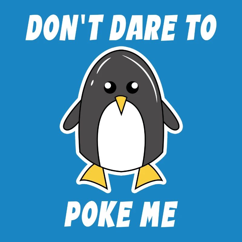 Tier Cool Pinguin Statement Seevogel Südpol Vogel