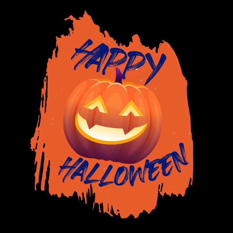 Chemise de citrouille joyeuse d’Halloween