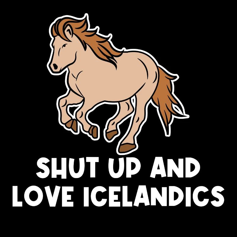 Cheval islandais Amour Cool Chevaux islandais Déclaration