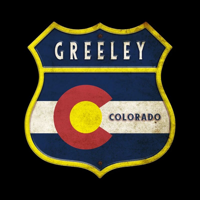 Design de l'écusson Greeley Colorado
