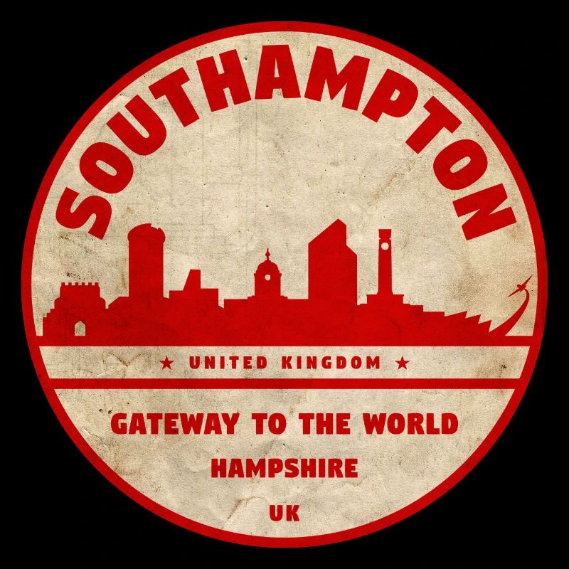 Southampton Skyline Abzeichen