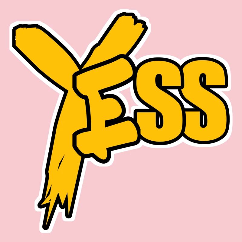 YES Jaune Pop Comic