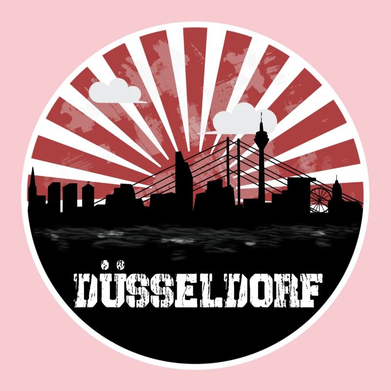 Match à domicile de Düsseldorf Skyline