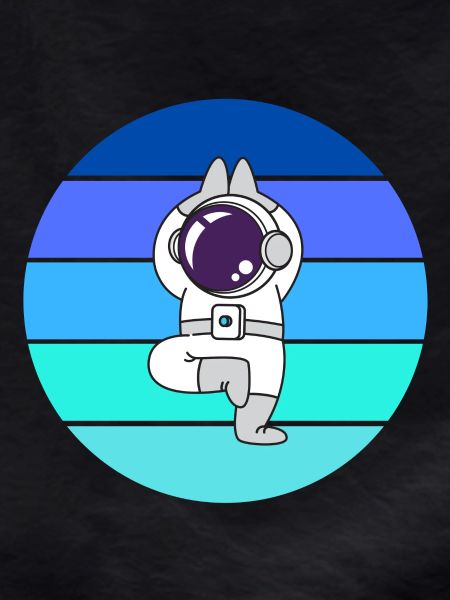 astronaut, flying rocket space