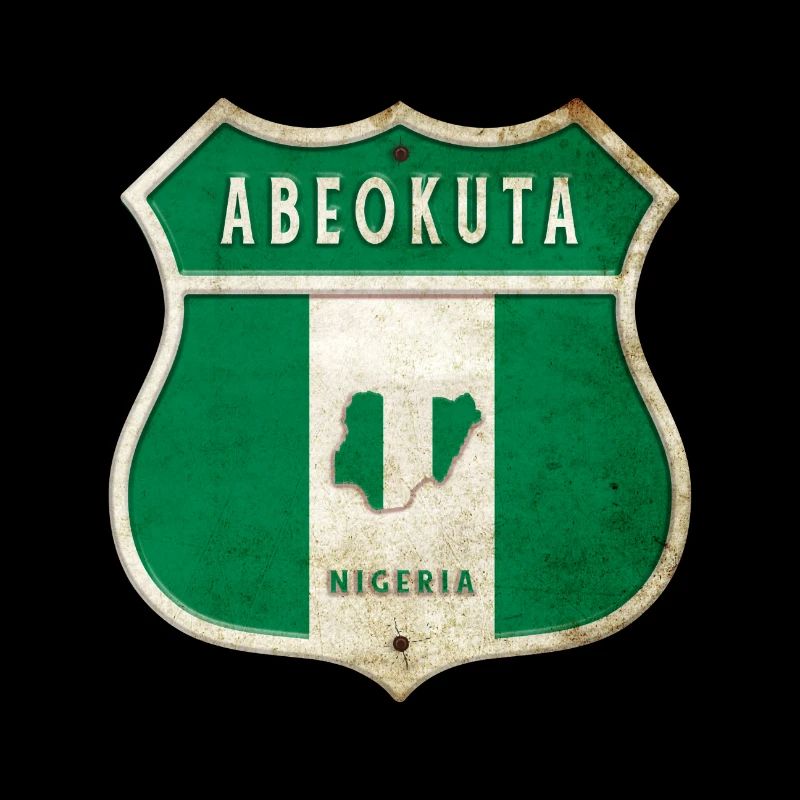 Design du drapeau d'Abeokuta Nigeria
