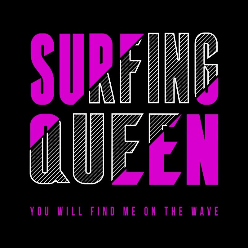 Reine des surfeurs